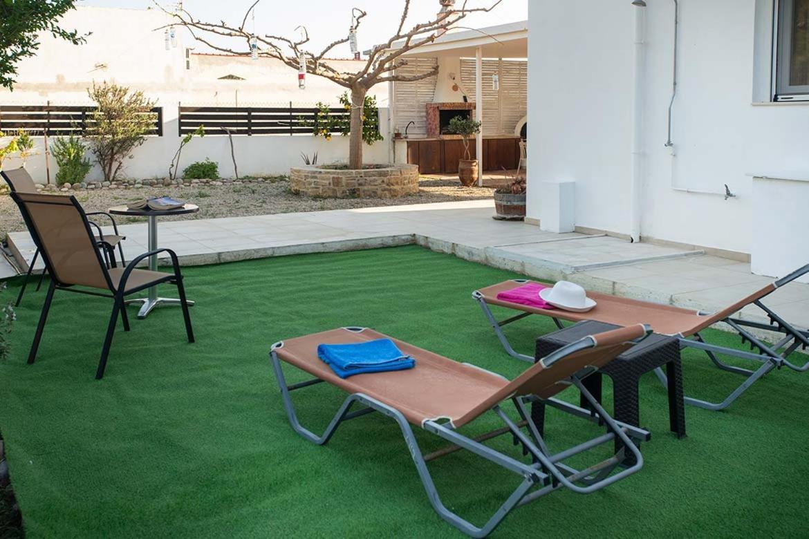 Afrathias Beachhouse - Cretan Hideaway Kalamaki  Exteriér fotografie